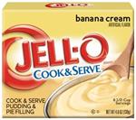 Jell-O Cook & Serve Banana Cream Pudding & Pie Filling