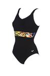 Arena W Hina Wing Back One Piece multi-black 48