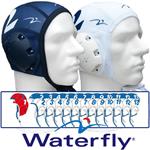 Waterpolo Cap Waterfly Teamset White and Blue(26 pcs.)