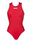 opruiming showmodel Arena W Solid Waterpolo One Piece red/wh