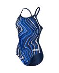 Arena W Swimsuit Lightdrop Back Marbled navy-navymulti 38
