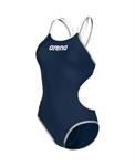 Arena W Arena One Double Cross Back One Piece navy-white 32