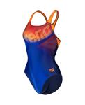 Arena W Swimsuit Swim Pro Back Placement navy-mango-multi 40