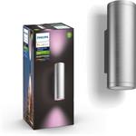 Philips Hue Outdoor Appear Inox Wandlamp - White and Color A