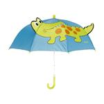 Playshoes paraplu blauw krokodil