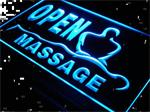 OPEN Massage neon bord lamp LED verlichting reclame lichtbak