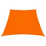 vidaXL Voile de parasol Tissu Oxford trapèze 3/4x2 m Orange