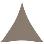 vidaXL Voile de parasol Tissu Oxford triangulaire 4x4x4 m Ta