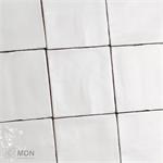 Handvorm tegels mat wit 13x13