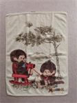 Vintage Originele Monchhichi Handdoek 1975