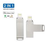 DrPhone FDS5 Flashdrive 2 in 1 Lighting naar USB geheugensti