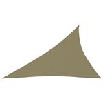 vidaXL Voile de parasol Tissu Oxford triangulaire 4x5x6,4 m