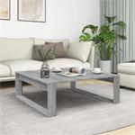vidaXL Table basse Sonoma gris 100x100x35 cm Bois d'ingénier