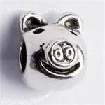 Be Charmed kraal zilver met een rhodium laag (nikkelvrij) c.