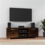 vidaXL Tv-meubel 120x40,5x35 cm bewerkt hout gerookt eikenkl
