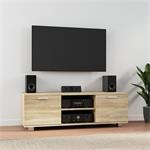 vidaXL Tv-meubel 120x40,5x35 cm bewerkt hout sonoma eikenkle