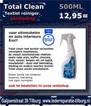 Total clean Textiel reiniger meubelen en auto 