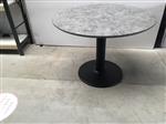 (39) NIEUWE ronde tafels in beton of eik kleuren