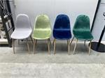  (89) Nieuwe stoelen velours in 4 kleuren mogelijk