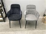  (10) Nieuwe stoelen in grijs of zwart 