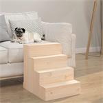 vidaXL Escalier pour animaux de compagnie 40x49x47 cm Bois d