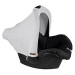 Babys Only zonnekap autostoeltje 0+ Classic Zilvergrijs