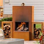 Tuinhaard Pinacate Corten - Woodbox Edition