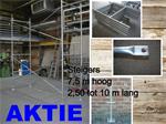 metsersteigers 7,5 m H x 2,5-10m L x 1,25 m B