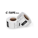 C-Tape Labels 25mm Wit