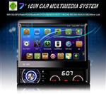 Klapscherm 7 inch 1 Din autoradio navigatie WIFI USB BT CD D