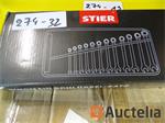 Ring sleutels set STIER SW 8-19 mm