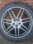 19 Originele RS4 Antraciet Audi TT Velgen 5x112