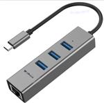 DrPhone RJ2 - USB Type-C  to Gigabit Ethernet Adapter - Plug