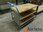 Desverted 3 level Kaiser & Kraft, roltafel