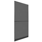 vidaXL Hordeur met scharnieren 100x215 cm antraciet
