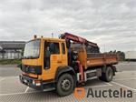 Vrachtwagen Dumbster met hijskraan Volvo FS719R (1995-238.071 km)
