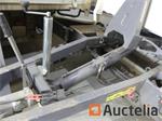 Aanhanger dubbele as met container Ampiroll Charvat AP CTS 03-23-K-DIN