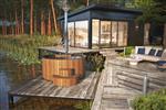 Hottub Luxe Hottub ø200 –gemonteerd interne Kachel