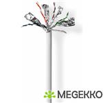 Netwerk Kabel Rol | CAT6 | Solid | S/FTP | CCA | 100.0 m | Binnenshuis | Rond | PVC | Grijs | Gift B