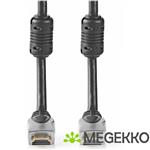 High Speed HDMI-Cable Ethernet | HDMI-connector - HDMI-connector | 10.0 m | Anthracite