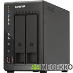 QNAP TS-253E NAS Tower Ethernet LAN Zwart J6412