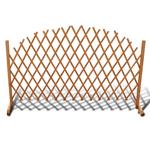 vidaXL Tuinlatwerk 180x100 cm massief hout