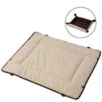 vidaXL Hondenbed bruin 65x100 cm