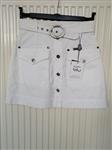 Nieuwe Witte Vintage Rok van Byblos - 38