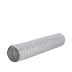 Aluminium grijze ventilatieslang 82 mm | Aludec | 10 meter