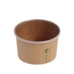 Foodcontainer kraft/PLA 90 ml