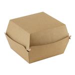 Hamburgerbox FSC kraft 120 x 120 x 100 mm