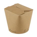 FSC® kraft/PLA noodle box 780ml