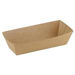 FSC® kraft/PLA coated snackbakje 145 x 73 x 35 mm