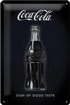 Coca-Cola Sign of good taste reclamebord
